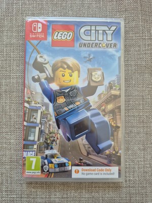 LEGO City Undercover Nintendo Switch Spiel - Neu (Code in a Box) Kostenloser Versand