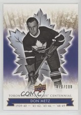 2017 Upper Deck Toronto Maple Leafs Centennial Gold 70/100 Don Metz #88 x1u