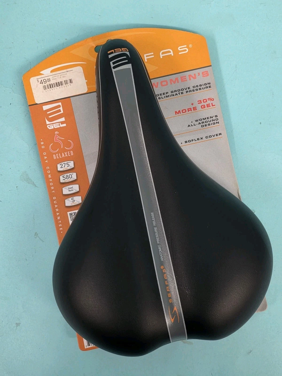 Serfas E-gel LSD 100 Saddle - Thumbnail 5