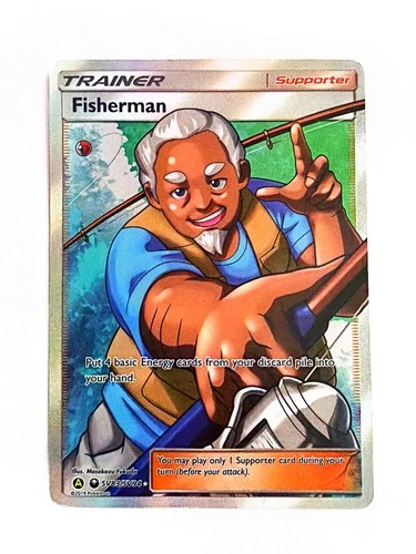 Fisherman SV83/SV94 Hidden Fates: Shiny Vault Holo - LP - Pokemon TCG - SKUA026