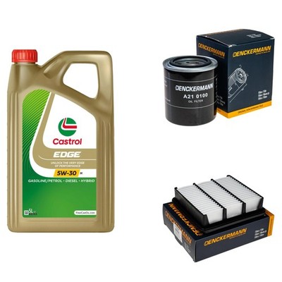 Inspektionspaket Castrol EDGE 5W-30 M Engine 5L für Hyundai i30 1.4 1.6 KIA