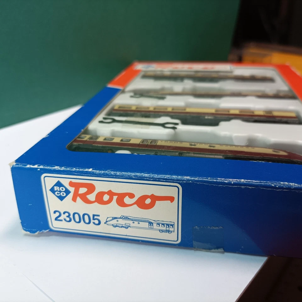 Roco N Art.-Nr. 23005 Triebwagenzug TEE VT 11.5 DB 4-tlg.  analog in OVP - Bild 4 von 4