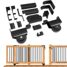 Sliding Gate Kit Heavy Duty Sliding Gate Hardware for Smooth, Secure Gate Ope...