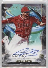 2023 Inception Base Rookie and Emerging Stars Aqua 46/75 Livan Soto Auto 00em