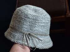 Women's 100 Wool Winter Bucket Hat SCALA New with Tags NWT ONE SIZE
