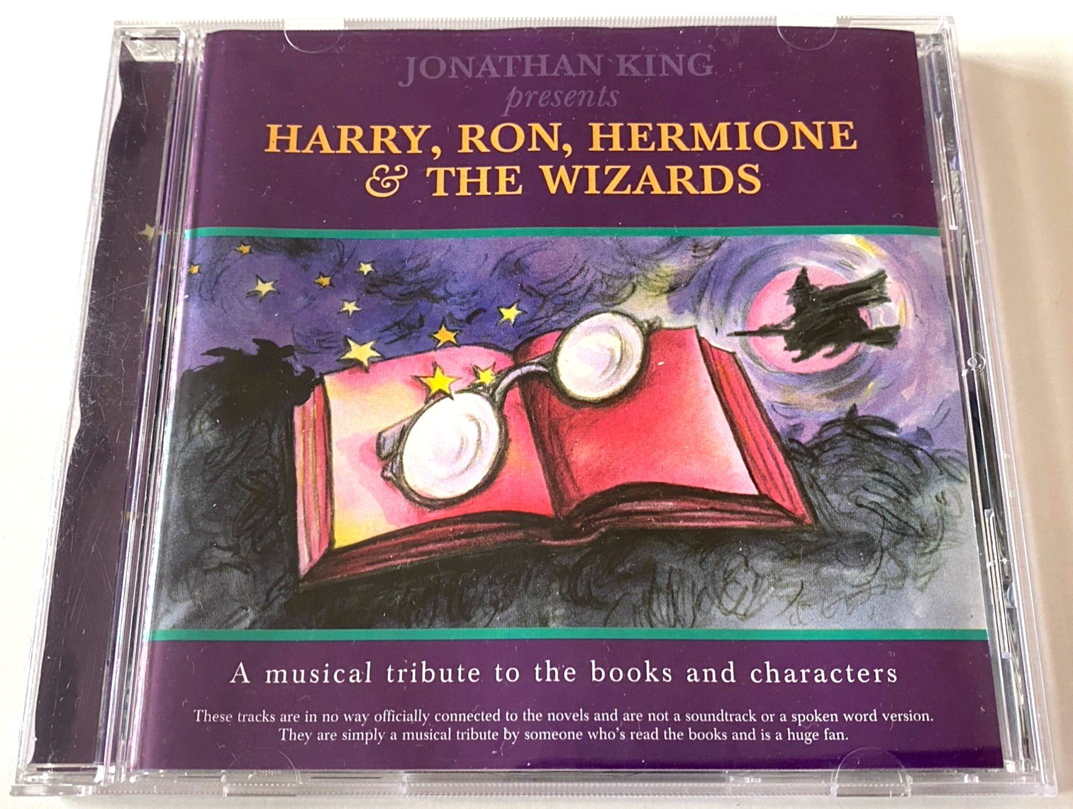 Jonathan King Presents Harry, Ron, Hermione & The Wizards CD Album 1999 Potter