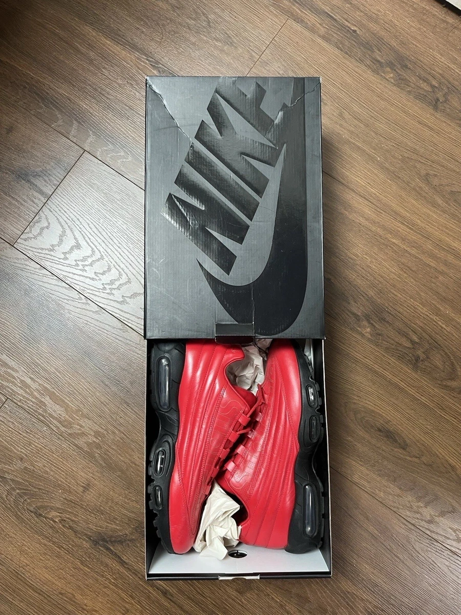 Nike Supreme x Air Max 95 Lux Gym Red for Sale | Authenticity