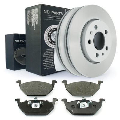 Bremsscheiben 256mm Bremsbeläge vorne für Audi A1 8X A3 8L Seat Skoda VW Golf 4