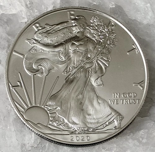 2020 American Silver Eagle 1 oz .999 Fine Silver Dollar Uncirculated Bullion