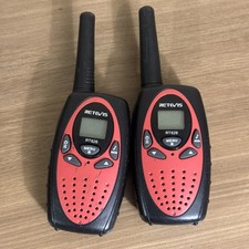 Retevis RT628 Walkie Talkies FRS Walkie Talkie Long Range Red 2 Pack Test Works