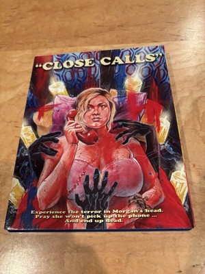 Close Calls 207 Blu Ray w/ Autographs + Slipcover Horror OOP Scream Team READ