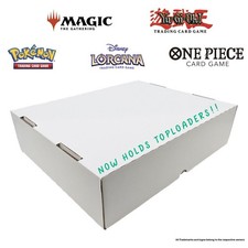 Trojan 6 x XL Top 4000 Trading Card Storage Box! Pokemon MTG Yugioh Match Attax