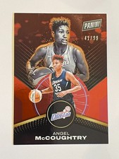 2025 Panini WNBA Player of the Day Dream Angel McCoughtry Red /99 #70