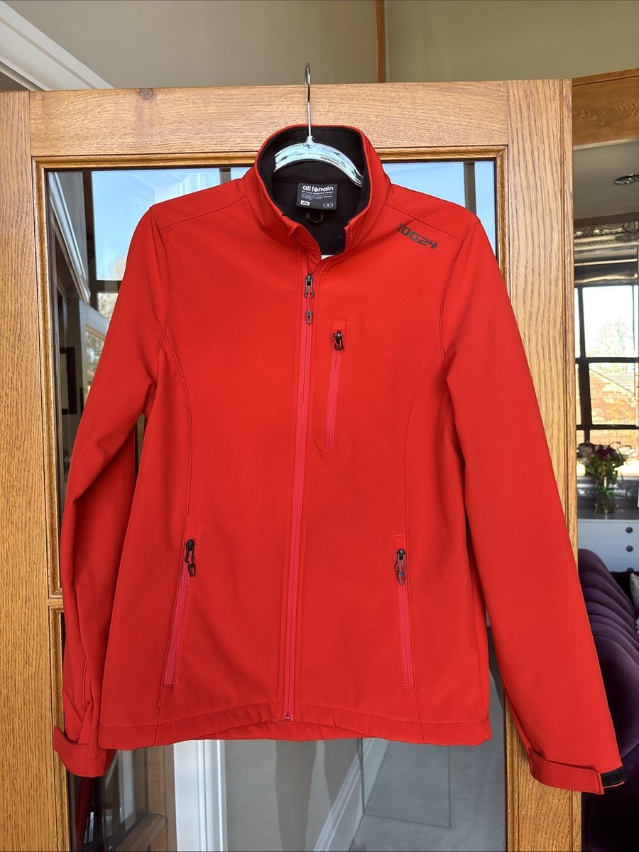 TOG 24 All Terrain Wagner Red Windbreaker Jacket Small Black