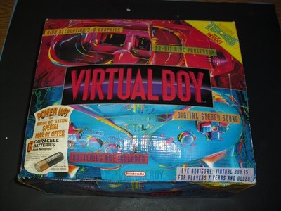 NOT WORKING Virtual Boy system complete in box! Nintendo for parts or repair