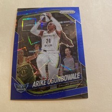 2025 Panini Prizm WNBA - Arike Ogunbowale #73 Blue Velocity Prizm