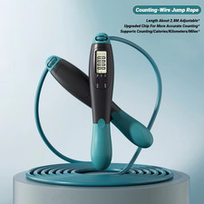 Counting Jump Rope Steel Skipping Exercise Ad...