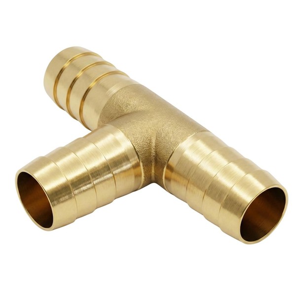 "20X T-Schlauchverbinder FüR 13Mm (1/2\") Schlauch Aus Messing T-Verbinder T-StüCk"-image