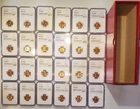 Lincoln Wheat Cents 24-Coin Set - 1949 to 1957 - NGC Certified - All MS 64 RD