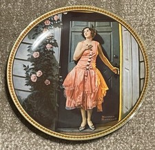 1983 Norman Rockwell Limited Edition "Standing In The Doorway" Made In USA