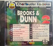 90252 BROOKS DUNN CHARTBUSTER    KARAOKE CDG LOT TAM