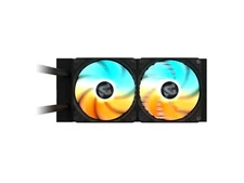 GIGABYTE GAMING 240 liquid CPU Cooler, 240mm Radiator with 2x 120mm low noise AR