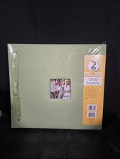 Markings 2-Pack 12x12 Scrapbook Albums Green Hard Cover Acid-Free NEW