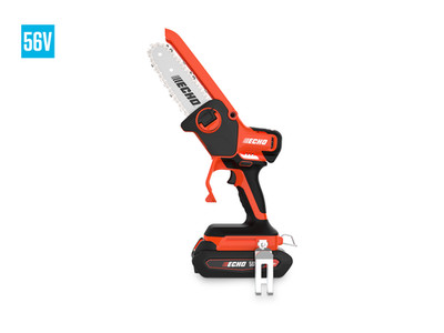 Echo 6 Inch Bar And Chain 56V Battery-Powered Pruning Saw Kit With Battery