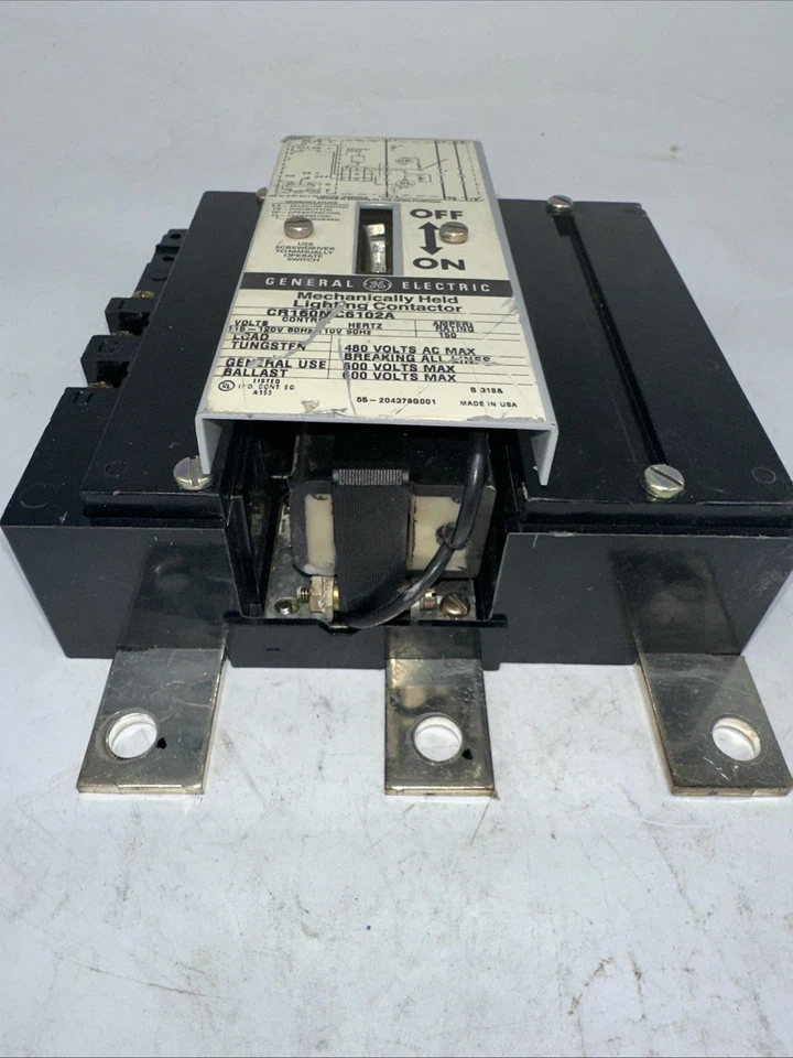 General Electric Lighting Contactor #CR160MC6102A USED Good - Image 3 of 4