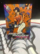 2019 Bowman Platinum - Wal-Mart Prismatic Prodigies Joey Bart #PPP-22 Orange/25
