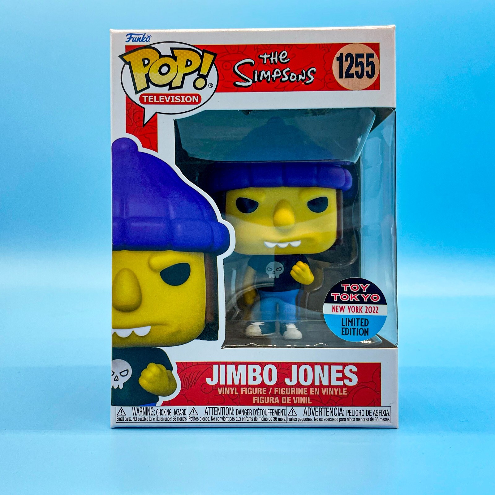 Funko Pop! The Simpsons Jimbo Jones - NYCC 2022 Exclusive Collectible Figure