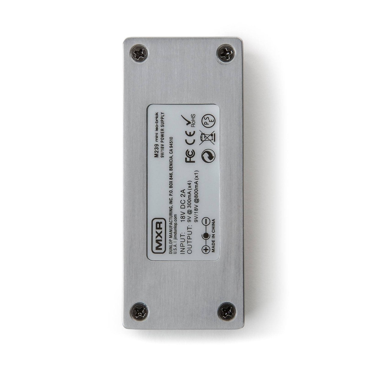 MXR M239 MINI ISO-BRICK Power Supply 4-9V Outputs & 1 Switchable