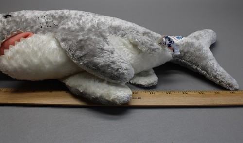 Rare Vintage 2000 Mary Meyer Flip Flops Plush Stuffed Animal Shark HTF - Picture 8 of 14