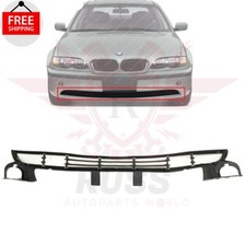 New Front Bumper Lower Grille Primed Fits 2002-2005 Bmw 325i 325xi Bm1036110 New Front Bumper Lower Grille Primed Fits 2002-2005 Bmw 325i 325xi Bm1036110