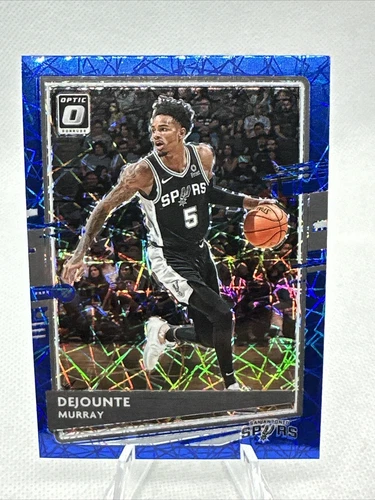Dejounte Murray 2020-21 Donruss Optic - Blue Velocity #93 - San Antonio Spurs