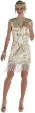 Flirty Flapper Roaring 20's Suit Yourself Fancy Dress Up Halloween Adult Costume