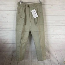 Cabela's Outdoor Gear Mens Utility Convertible Pants Sz 32 Khaki Cotton 32x31