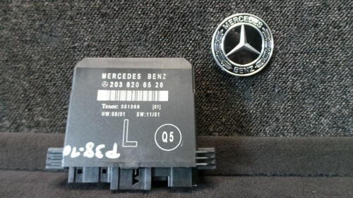 P38-10 * Mercedes-Benz W203 C-Klasse Tür Steuergerät Hinten Links - 2038206526