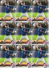 CORY ABBOTT 9 CARD LOT 2017 BOWMAN DRAFT PROSPECT 1ST CARD # BD43 CHICAGO CUBS