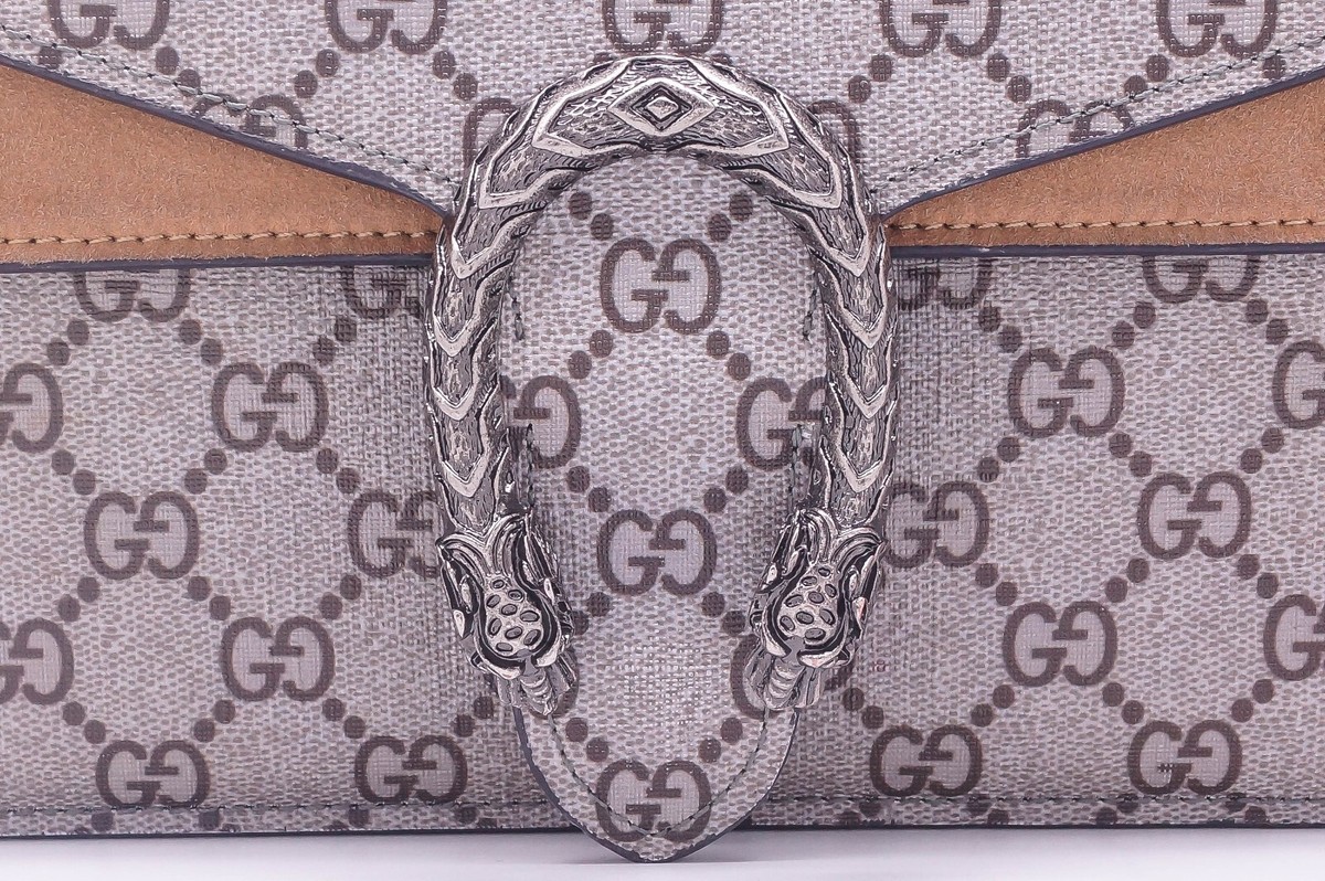 GUCCI●400249 GGショルダーバック Gucci Dionysus GG Shoulder Bag Small Beige/Ebony Canvas
