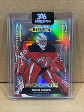 Nico Daws 301/399 Rookie 2021-22 UD Stature Hockey New Jersey Devils (JC7)