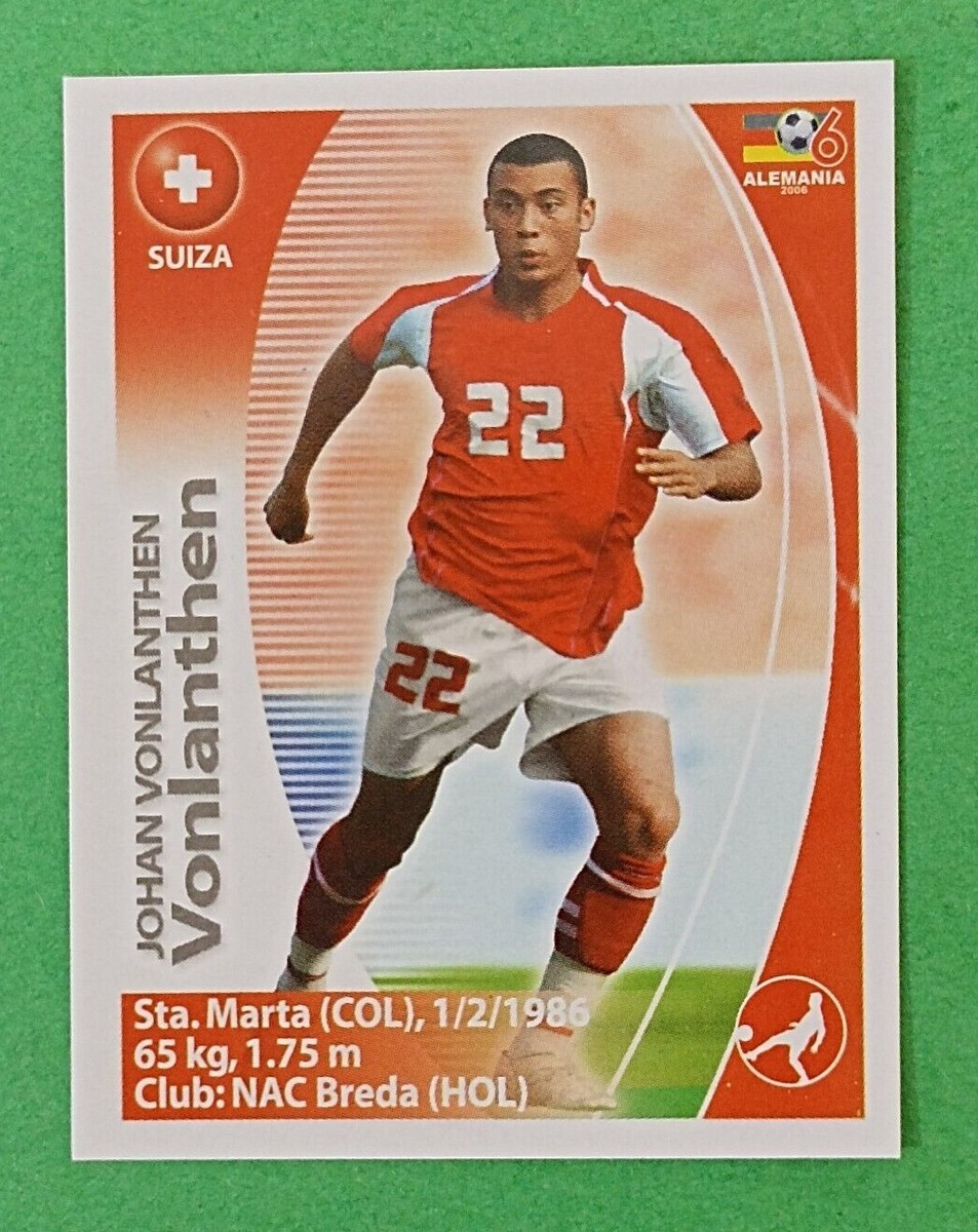 2006 Navarrete Germany World Cup FIFA Action #414 JOHAN VONLANTHEN