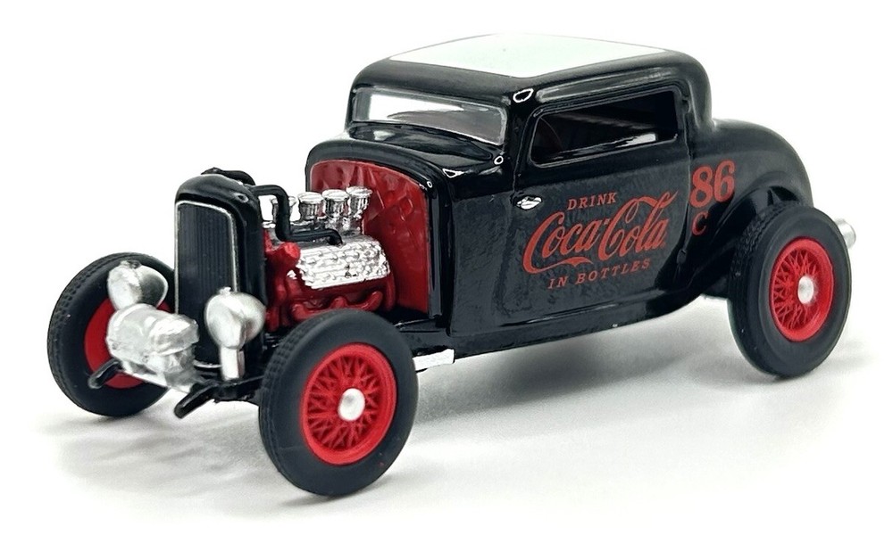 M2 MACHINES 1932 FORD 3 WINDOW COUPE COCA-COLA LOOSE