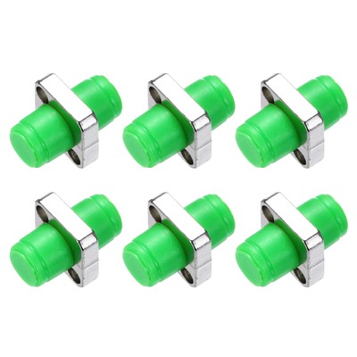 Fiber Optic Coupler FC/APC Square Single Mode Simplex for Internet, 6 Pack