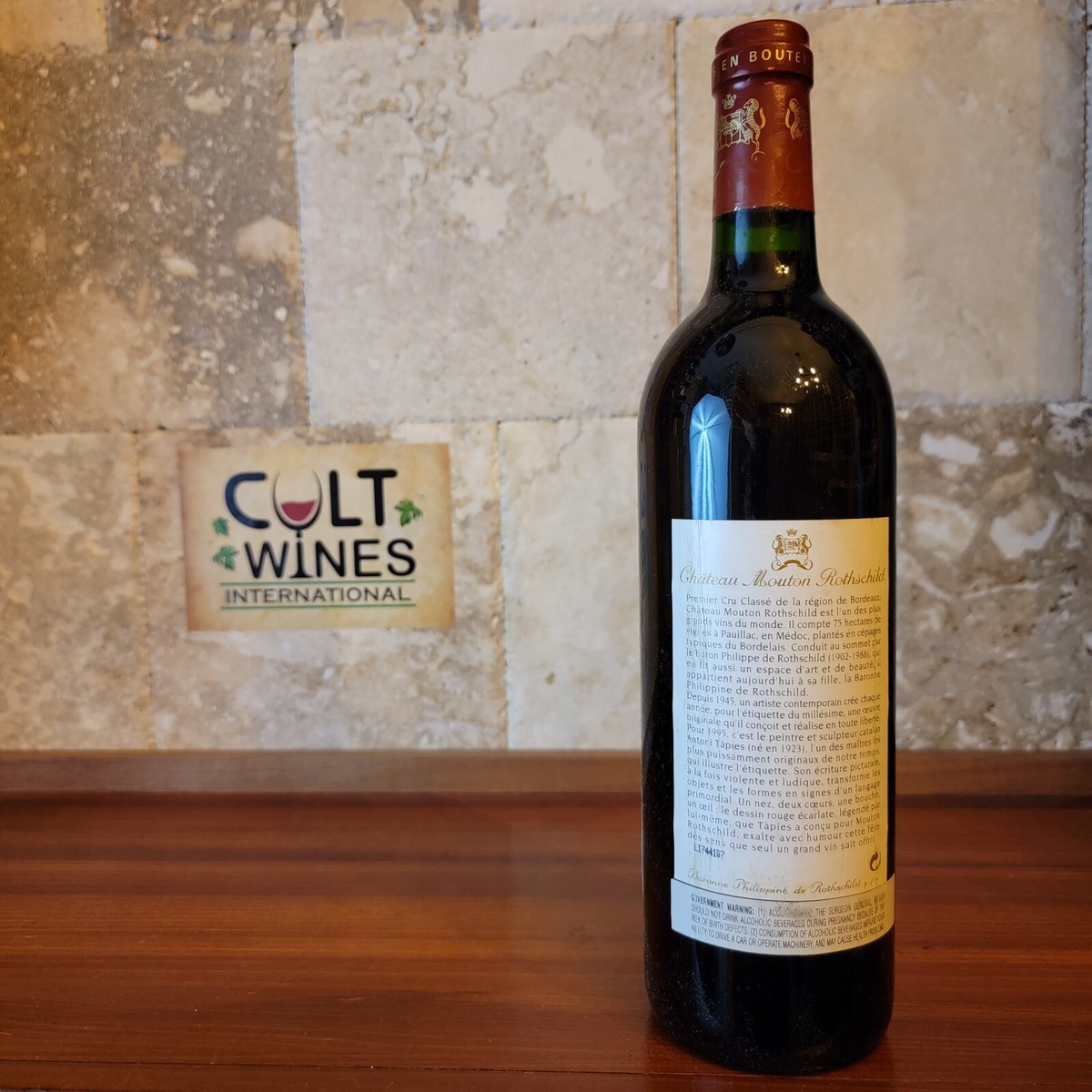1995 Chateau Mouton Rothschild Pauillac [D-97pts] | eBay