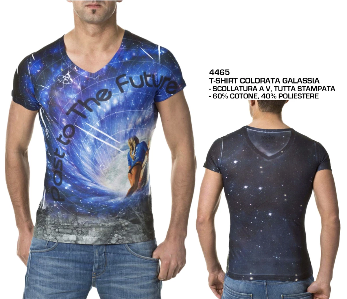 Magliette store scollate uomo