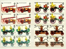 1974 SG950-953 Bicentenary of Fire Prevention (Metropolis) Act 4x4 blocks LMM