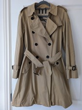 Burberry Prorsum Kensington Heritage Honey Beige Trench Coat Uk 6 Us 4 £1790