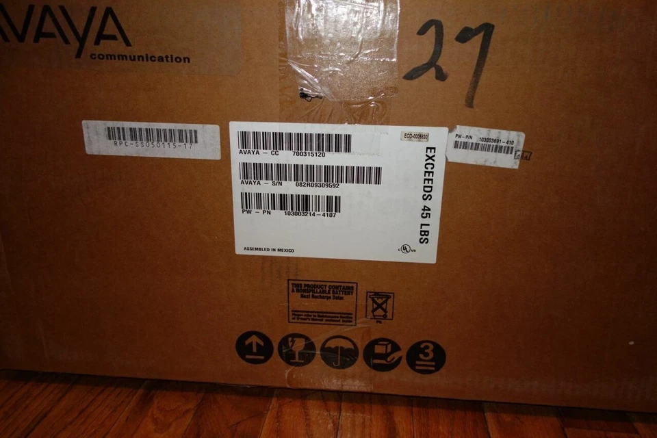 Eaton  103003214-4107 PowerWare PW9125 6KVA UPS RS9RM Powerpass Distribution Mod - Image 3 of 4