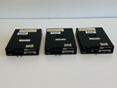 Shelf1: Lot of 3 VR Virtual Research Control Box CCA REV. C1